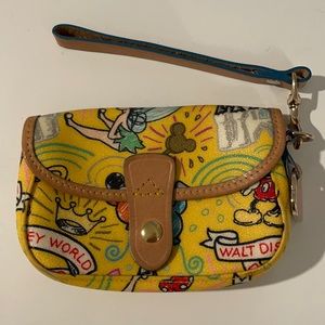 Dooney & Bourke Disney Sketch Flap Wristlet Wallet